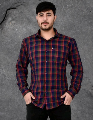 VK WINTER WEAR Men Striped Casual Multicolor Shirt