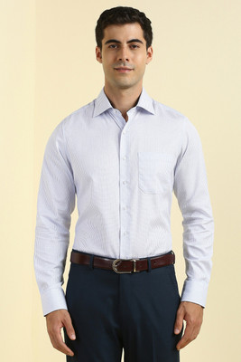 Allen Solly Men Printed Formal White Shirt