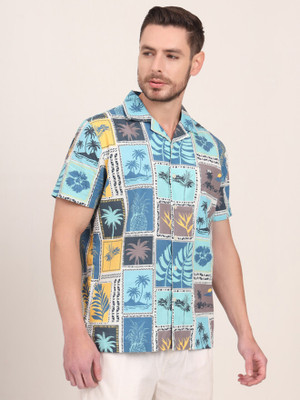 Rajkuwer Men Solid Casual White Shirt