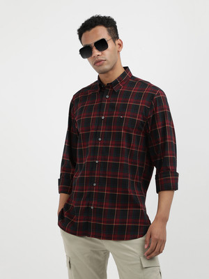 TOMMY HILFIGER Men Checkered Casual Multicolor Shirt