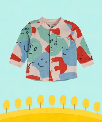 MINI KLUB Baby Boys Printed Casual Multicolor Shirt