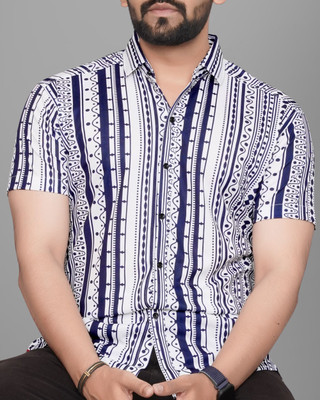 METRONAUT Men Printed Casual Multicolor Shirt