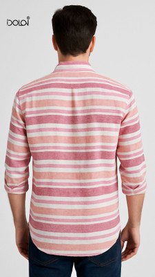 idolon Boys Self Design Casual Multicolor Shirt