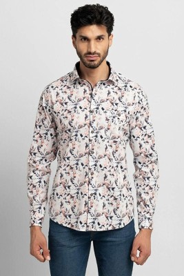 PURPLEMANGO THE FRUIT OF FASHION Men Printed Casual White Shirt