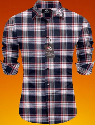 Nextgen Fashion Men Checkered Casual Multicolor Shirt