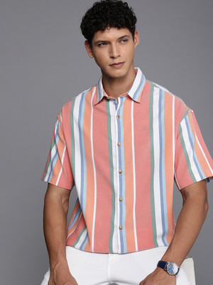WROGN Men Striped Casual Multicolor Shirt