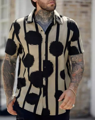 indicare Men Printed Casual Multicolor Shirt