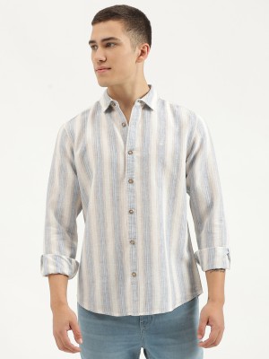 United Colors of Benetton Men Striped Casual Multicolor Shirt