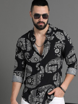 iCome Men Printed Casual Multicolor Shirt
