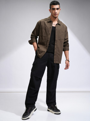 HIGHLANDER Men Solid Casual Multicolor Shirt