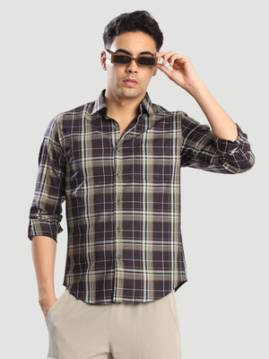 Bene Kleed Men Checkered Formal Multicolor Shirt