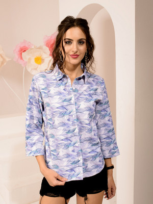 TANDUL Women Printed Casual Multicolor Shirt