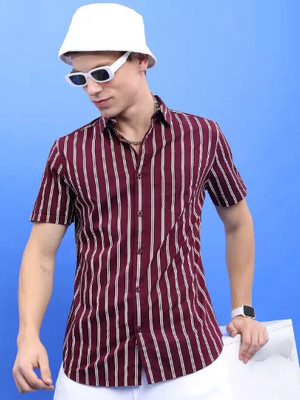 TOIX Men Printed Casual Multicolor Shirt