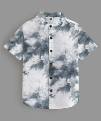 clothbucket Boys Printed Casual Multicolor Shirt