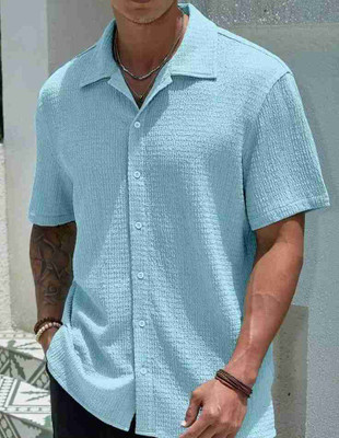 indicare Men Self Design Casual Multicolor Shirt
