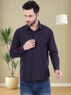 Marc Luarente Men Striped Casual Multicolor Shirt