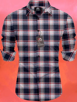 Nextgen Fashion Men Checkered Formal Multicolor Shirt