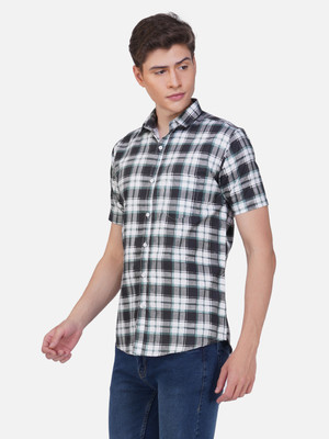 Unistrieet Men Checkered Casual Multicolor Shirt
