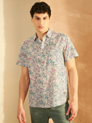 Moda Rapido Men Printed Casual Multicolor Shirt