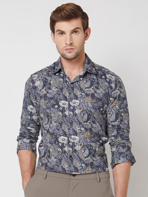 MUFTI Men Printed Casual Multicolor Shirt
