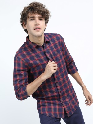 KETCH Men Checkered Casual Multicolor Shirt