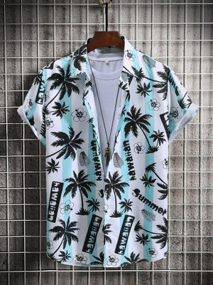 Prinza Men Printed Casual Multicolor Shirt
