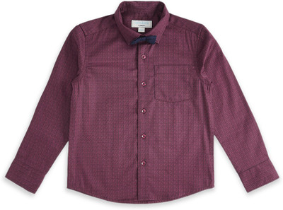 Pantaloons Junior Boys Checkered Casual Red Shirt