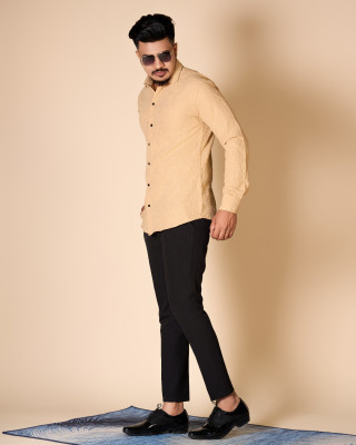nirmal creation Men Self Design Casual Multicolor Shirt