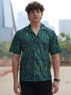 STOVESSY Men Printed Casual Multicolor Shirt