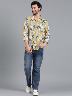 KOTTY Men Printed Casual Multicolor Shirt