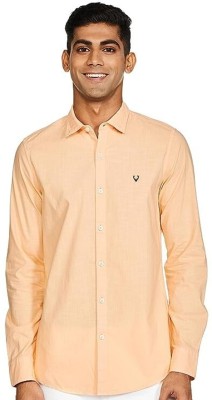 ChauhanTradingC Men Checkered Casual Orange Shirt