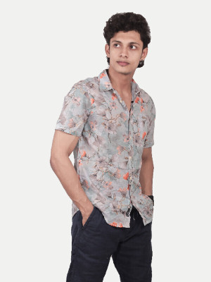 radprix Men Printed Casual Multicolor Shirt