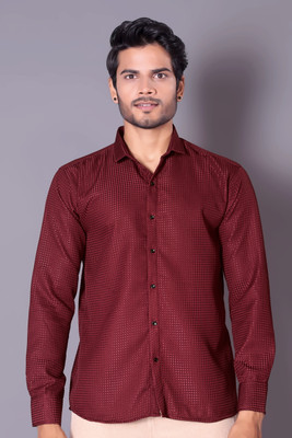 SHIVAY FAB Men Polka Print Casual Multicolor Shirt