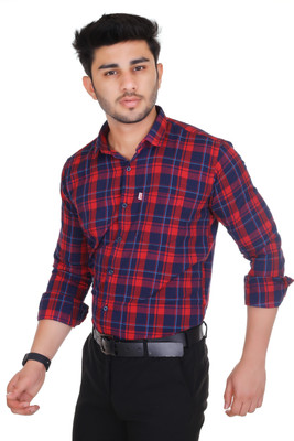 TIKI TEES TREND Men Checkered Casual Multicolor Shirt