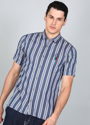 PETER ENGLAND Men Striped Casual Multicolor Shirt