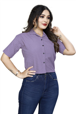 dream believe fashion Women Solid Casual Multicolor Shirt