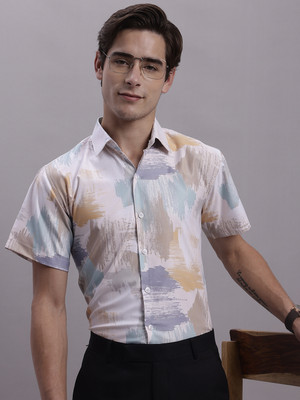JAINISH Men Printed Casual Multicolor Shirt