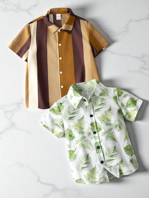 Sparrow ENTERPRISE Boys Printed Casual Multicolor Shirt