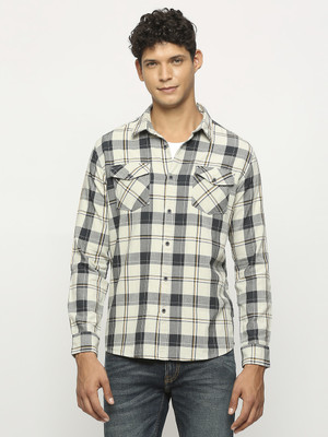Pepe Jeans Men Checkered Casual Multicolor Shirt