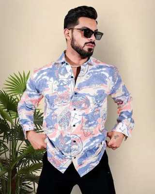 Bajrangfab Men Self Design Casual Multicolor Shirt