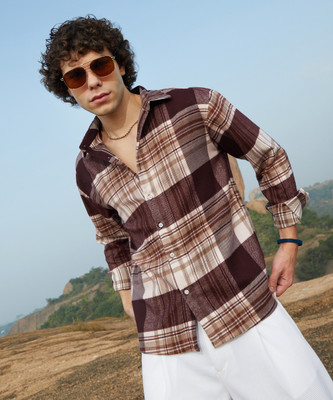 CAMPUS SUTRA Men Checkered Casual Multicolor Shirt