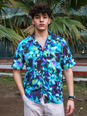 STOVESSY Men Printed Casual Multicolor Shirt