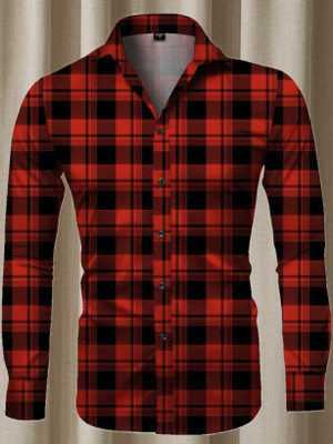 Yaara fashion Men Checkered Casual Multicolor Shirt