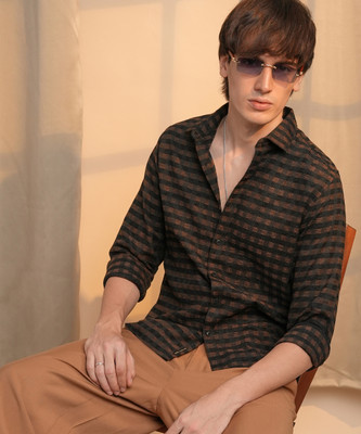 CAMPUS SUTRA Men Solid Casual Multicolor Shirt