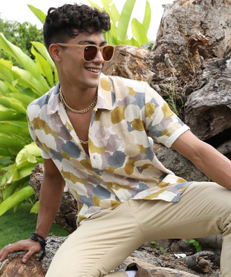 CAMPUS SUTRA Men Printed Casual Multicolor Shirt