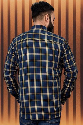 Arthz Fashion Trend Men Checkered Casual Multicolor Shirt