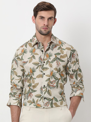 MUFTI Men Printed Casual Multicolor Shirt