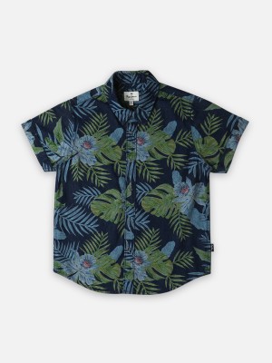 Pepe Jeans Boys Printed Casual Multicolor Shirt