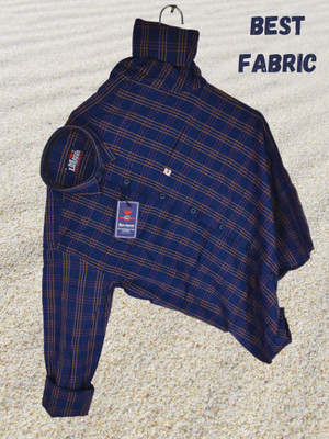 Marc Laurent Men Checkered Casual Multicolor Shirt