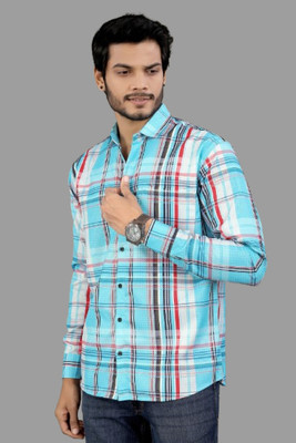 METRONAUT Men Checkered Casual Multicolor Shirt